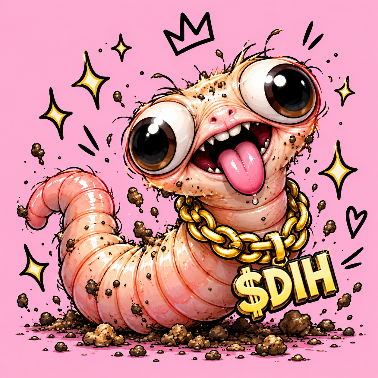 $DIH worm mascot